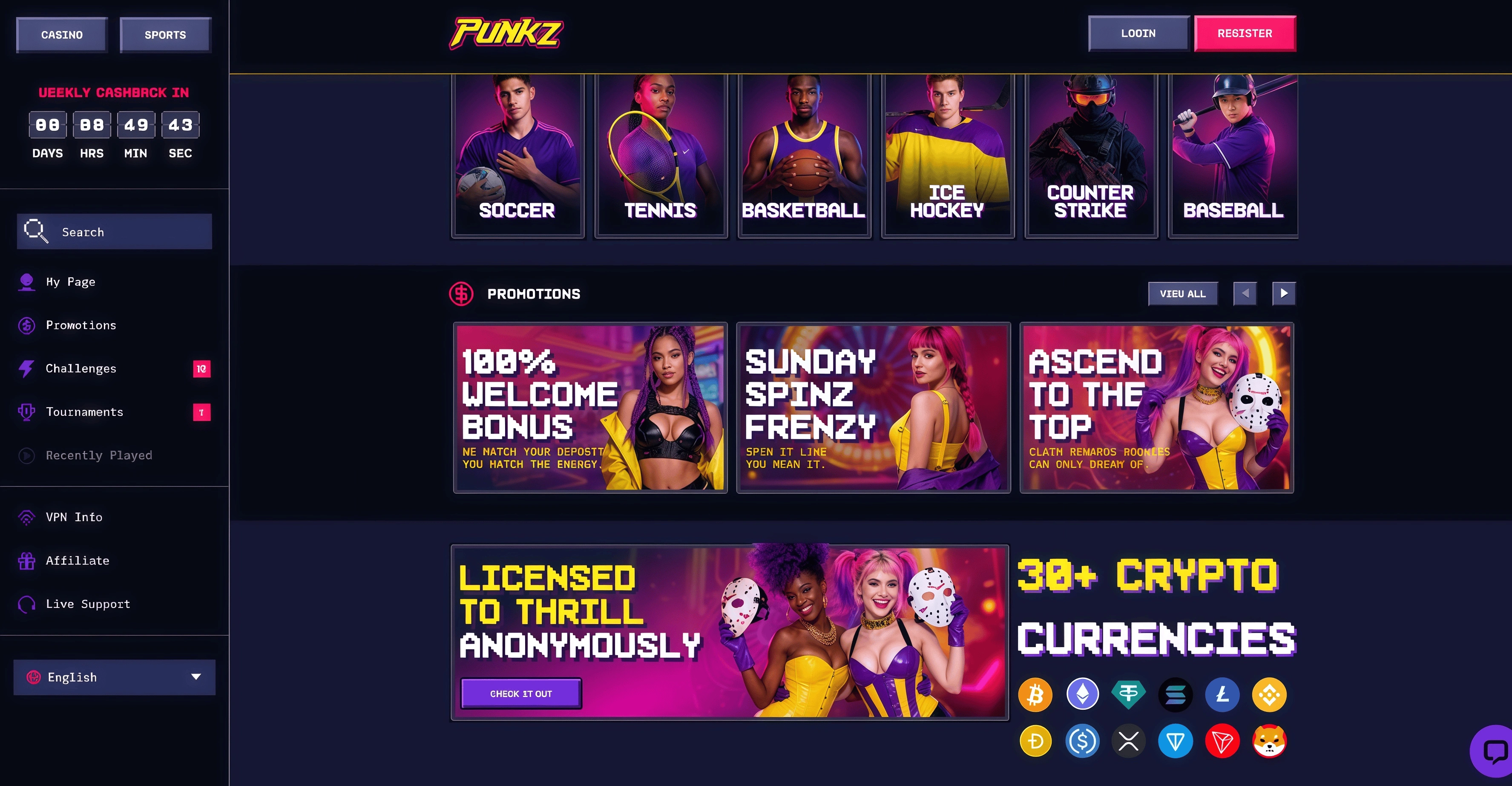 New Crypto Casino free spins